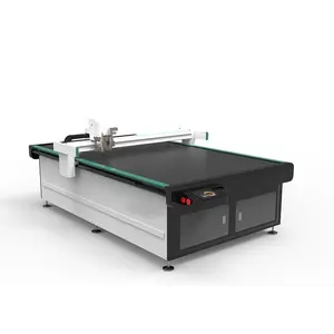 Plotter de corte digital profesional, cortador de mesa plano con cuchillo oscilante