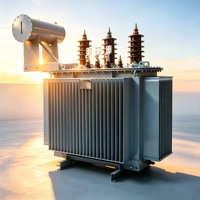 Transformateur de distribution triphasé immergé dans l'huile CE EAC ISO UL S11 250KVA 50/60Hz 6.3kV 10kV