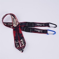 Lanières en polyester écologiques en gros avec logo personnalisé, certification OEM ODM, cadeaux promotionnels écologiques pour événements, perles courtes
