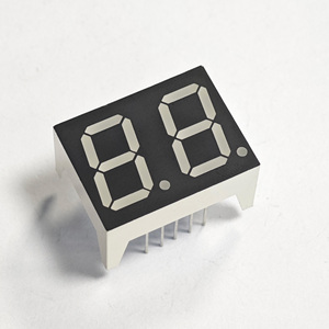 0.56 inch 2 chữ số trắng 7 đoạn dẫn hiển thị cho bộ đếm thời gian kỹ thuật số và bảng điều khiển đồng hồ bấm giờ - Product Image 1