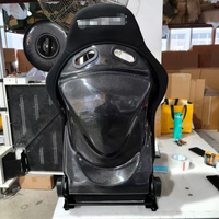 Sièges baquet de course Recaro personnalisés avec rail coulissant, accessoires auto très demandés