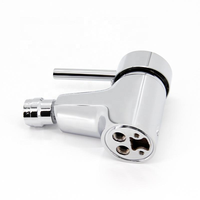Unik Luxe Joint universel intelligent laiton salle de bain argent salle de bain mitigeur de lavabo robinet d'eau