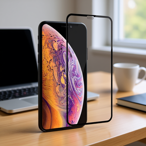 ฟิล์มกันรอยหน้าจอกระจกนิรภัยแบบเต็มจอสำหรับไอโฟน 6 พลัส/6s พลัส - สีขาว - Product Image 3