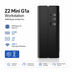เวิร์กสเตชัน Z2 Mini G1a ใหม่เอี่ยม AMD Ryzen AI Max Pro แรม 64GB SSD 1TB WiFi 7 CAD มินิพีซี สำหรับธุรกิจ ซัพพลายเออร์เดสก์ท็อป - Product Image 1