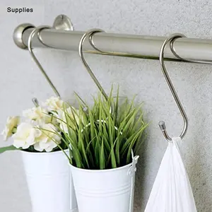 Hot Sale Factory Customized Stainless Steel S Hooks Zinc Plating Bedroom Clothing Hanging Hooks