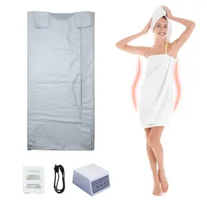 Couverture de sauna infrarouge personnalisable Guangyang enveloppement corporel pour brûler les graisses, soins du corps amincissants