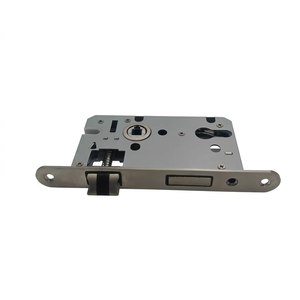<span class=keywords><strong>Serratura</strong></span> per <span class=keywords><strong>Porta</strong></span> in Ferro 5850 a Funzionamento Silenzioso, Pannello in Acciaio Inox, Perno in Lega di Zinco, Base Anti-Impronta per Porte Interne - Product Image 5