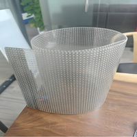 Écran de mur vidéo LED P3.75 ultra-fin à haute transparence, auto-adhésif, pour extérieur, flexible, pour scène et graphiques