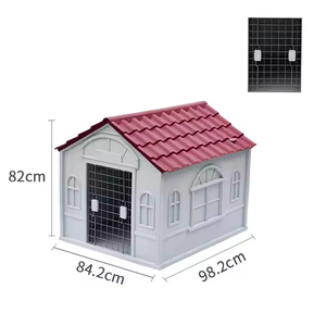 بيت كلب بلاستيكي محمول خارجي للبيع بالجملة ، أثاث منزلي مناسب للحيوانات الأليفة - Product Image 3