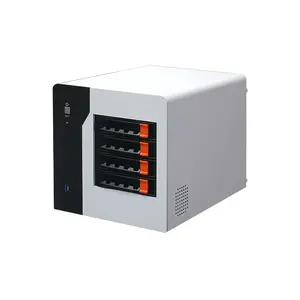 nas4-drive家用热插拔存储服务器支持ITX主板台式机机箱