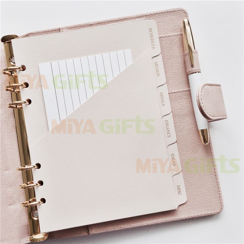 Карман для банкнот для печати на заказ, черный для планировщика, слоты для карт журнала, папка, текстурированная вставка для пакетов