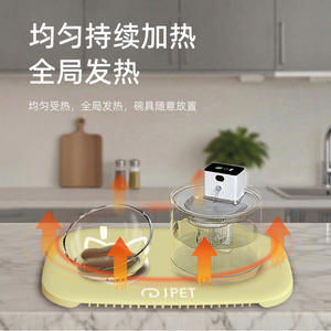 Jpet Thermostatic <b>Heating</b> <b>Pad</b> Rectangle 600g For <b>Dogs</b> And Cats With Constant Temperature Control Durable Pet Feeding Mat - Product Image 5