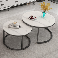 Table d'oreille de Salon en fer forgé, Design nordique, moderne, en marbre, noir, blanc, forme ronde, Table comptoir, Salon, pour utilisation Salon, livraison gratuite