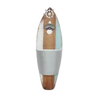 Ouvre-bouteille en forme de bateau, jouet décoratif en bois, taille personnalisée, pour décoration de petite Table
