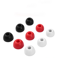 Oreillettes en Silicone pour Studio, 3 pièces, S M L, embouts d'oreille, oreillettes pour chiens, accessoires de téléphone