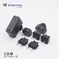 Chargeur USB PD 15/22/23W à charge rapide 5V 9V 12V 1A 3A avec prises EU US UK pour contrôle d'accès et alimentation – Vente Flash