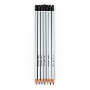 Set di Matite Scolastiche Silver Free Line 7.3x190 Durezza 2B in Legno con Mina Colorata - Product Image 2