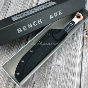 Couteau de chasse, utilitaire, de camping et de survie BM-MetCrafter 15500 CPM-S45VN, manche en fibre G10 bicolore, EDC, multi-usage, Kydex - Product Image 4
