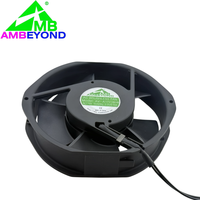 Kipas Aksial AC Volume Udara Tinggi 17238 172x150x38mm 220V 380V Motor Kumparan Tembaga untuk Kabinet Distribusi
