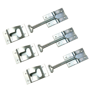 <b>Car</b> Door <b>Hook</b> 4 Inch Iron Zinc Plated Easy Installation For Doors Windows Truck Doors - Product Image 3