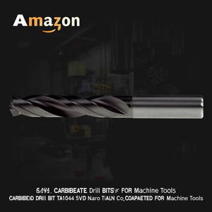 Foret en carbure TA1044 5xD Nano TiAlN revêtu pour machines-outils - Product Image 3