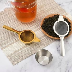 Stainless Steel <b>Tea</b> <b>Infuser</b> Single-Handle Mesh Strainer 304 Stainless Steel Modern Minimalist <b>Tea</b> Filter - Product Image 1