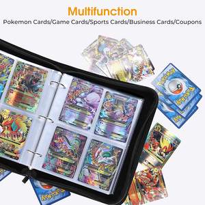 2023 Poke mon Jeu Collection Snorlax Jeu <span class=keywords><strong>carte</strong></span> Fit Pour <span class=keywords><strong>Pokemon</strong></span> <span class=keywords><strong>Carte</strong></span> Dossier liant De Cartes à Collectionner Titulaire Liant - Product Image 5