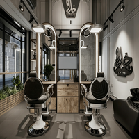 Aménagement intérieur sur mesure pour salons de coiffure et de beauté haut de gamme – Ensembles de mobilier professionnels