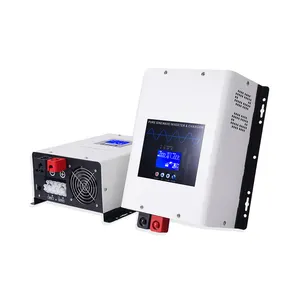 中国工厂批发1000瓦太阳能逆变器离网太阳能系统12v 24vdc 230VAC逆变器1KW