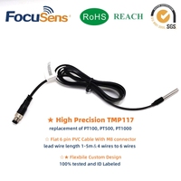 Original Texas Instruments TMP117 High-Accuracy Digital Temperature Sensor IC ±0.1°C I2C SMD for Calibration Equipment