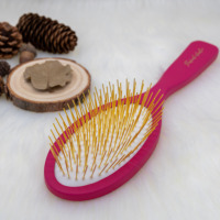 OEM Huisdier Borstel 60x230mm 95g Brosse à peigne rectangulaire de toilettage Brosse professionnelle à goupille longue pour animaux de compagnie
