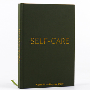 2026 New lòng biết ơn Tạp Chí Tiếng Anh tùy chỉnh Linen bìa cứng Bìa tự chăm sóc Tạp Chí máy tính xách tay vàng Logo A5 - Product Image 3