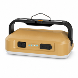 Lámpara Solar LED para Camping y Pesca, Batería de Larga Duración, Resistente al Agua IP44, Certificación CE, Luz Blanca Cálida de 3500K, Ajustable - Product Image 1