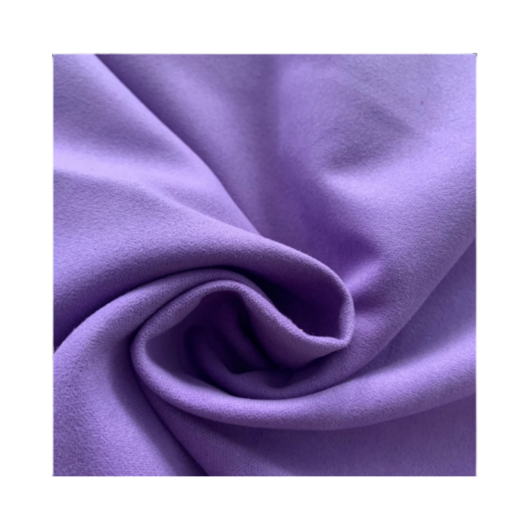RPET Custom Color Ready for Sublimation Printing Fabric Water Absorbent Quick Dry Sand Free Suede Fabric From Recycled Bottle