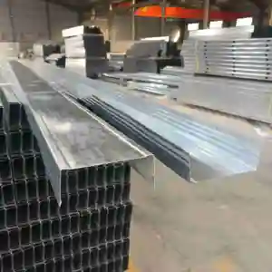 Metal Stud Drywall Steel Profile Drywall Partition Channel