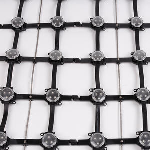 Poster digitale 12V per centri commerciali e negozi al dettaglio da esterno con schermo a griglia trasparente a Led IP67 - Product Image 3