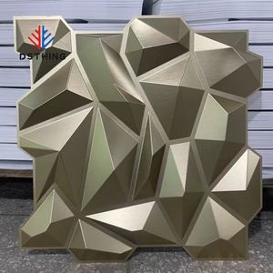 Aisen trang trí nội thất bán buôn không thấm nước paintable <span class=keywords><strong>3D</strong></span> PVC Tấm tường nghệ thuật tường finishings Panel tường <span class=keywords><strong>3D</strong></span> cho trang trí nội thất - Product Image 4