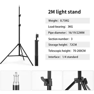 Kit de caja suave de 4 bombillas, cámara de teléfono, transmisión en vivo, vídeo, estudio, fotografía, Softbox, imagen publicitaria, juego de caja de luz para estudio fotográfico - Product Image 5