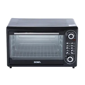 BOMA Oven Roti Elektrik 48L, Oven Panggang Pizza Roti Bakar 2000W Ukuran Besar Harga Diskon