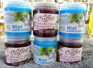 Venta al por mayor de productos de belleza naturales orgánicos blanqueamiento exfoliante corporal sal café exfoliante bálsamo Exfoliante para uso doméstico todo tipo de piel - Product Image 3