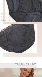 Toallas Sanitarias de Algodón de Calidad Superior, Talla XL, 4 Capas Absorbentes, Transpirables, Bragas Menstruales con Encaje para Mujer - Product Image 5