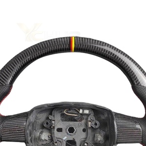 พวงมาลัยกีฬาคาร์บอนไฟเบอร์แท้  หุ้มหนัง Nappa  ปรับแต่งได้  สำหรับ Focus II MK2 MK3 ST RS CC XR5 Turbo  แบบ <span class=keywords><strong>3</strong></span> ก้าน - Product Image 4