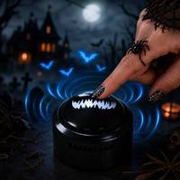 Tombol Suara Buzzer Prank Halloween, Tombol Bicara Suara Seram, Buzzer Suara untuk Permainan Trick or Treat