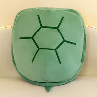 Canapé-lit géant drôle et doux en forme d'animal en peluche oreillers portables en peluche tortue jouets en peluche portable tortue coquille jouets en peluche