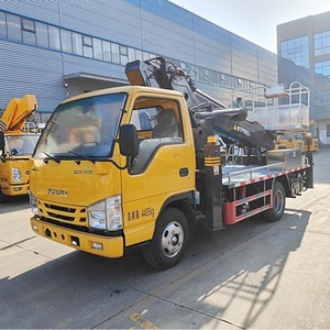 Camión Diésel ISUZU 30M 4x2 para Operaciones en Altura, Plataforma de Trabajo Aérea Telescópica, Camión con Cesta, Nuevo, Transmisión Manual - Product Image 1