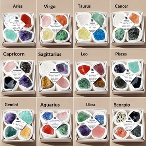 Juego <span class=keywords><strong>de</strong></span> <span class=keywords><strong>Piedras</strong></span> Naturales <span class=keywords><strong>de</strong></span> Cristal en Bruto <span class=keywords><strong>de</strong></span> los 12 Signos del Zodíaco, en Caja <span class=keywords><strong>de</strong></span> Papel, para Difusor <span class=keywords><strong>de</strong></span> Cristal, Venta al por Mayor - Product Image 4