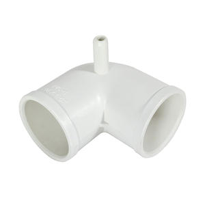 Tubería de PVC para baño y tubo de montaje Codo Sistema hidropónico Conector de conducto de aire flexible para desagües - Product Image 1