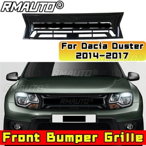 Grille de pare-chocs pour Dacia Duster, grilles de course, calandre avant, pièce extérieure pour Dacia Duster 2014-2017, accessoires de voiture - Product Image 4