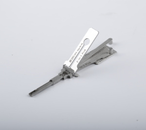 Venta caliente Las mejores herramientas automáticas Lishi 2 en 1 Pick Lishi HU101 2 en 1 Lock Pick y decodificador - Product Image 4
