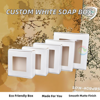 Caja Cuadrada de Cartón Blanco Reciclable Personalizada al por Mayor, Impresión con Laminado Mate, Embalaje para Regalos y Manualidades